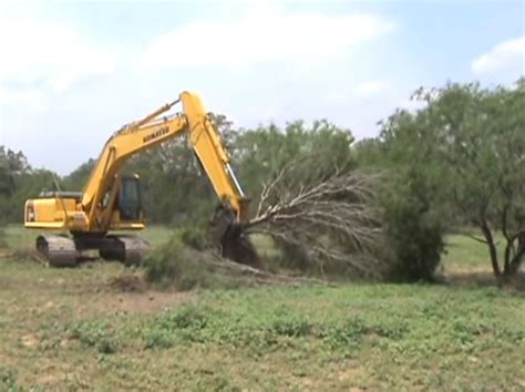 mesquite grubbing equipment